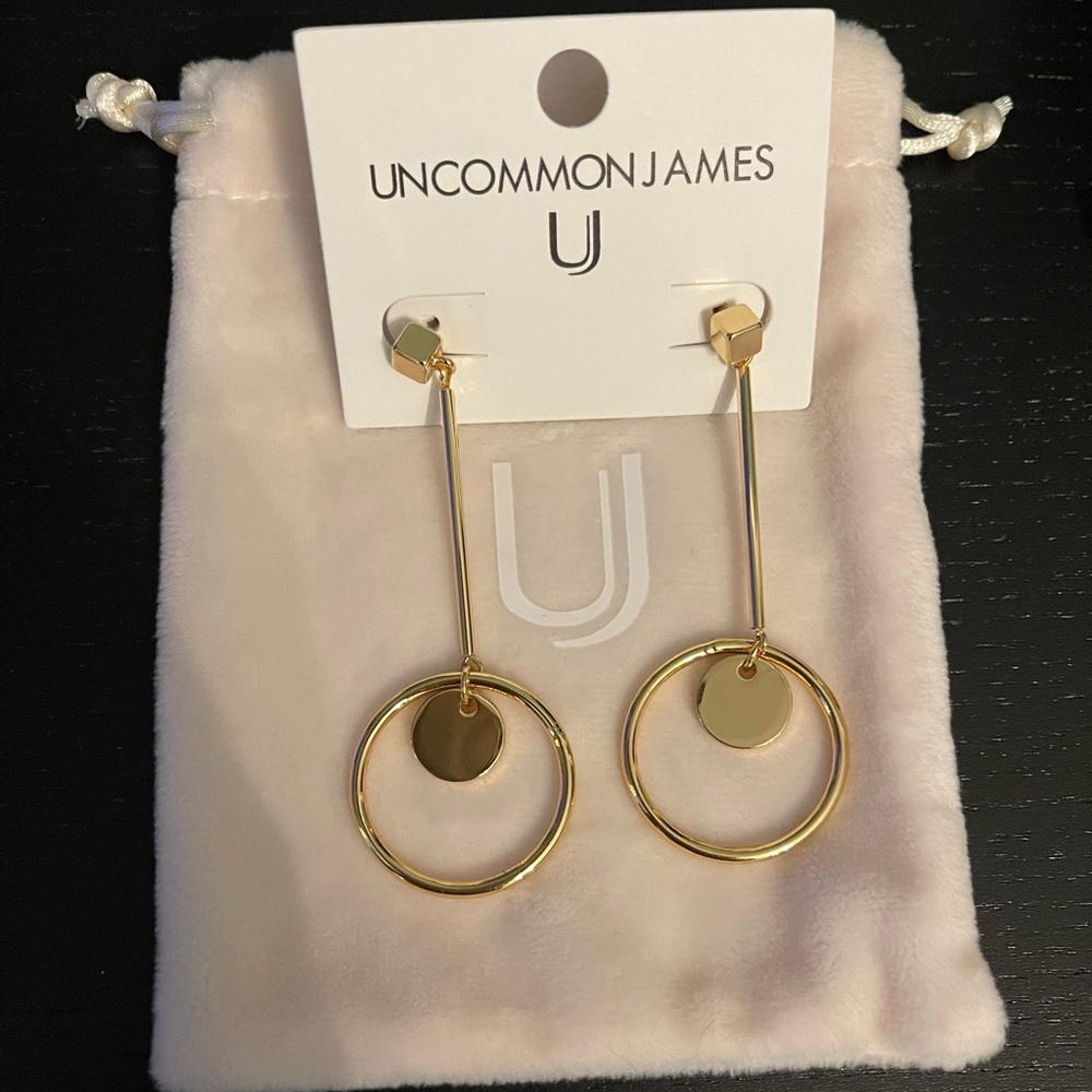 Uncommon James gold earrings